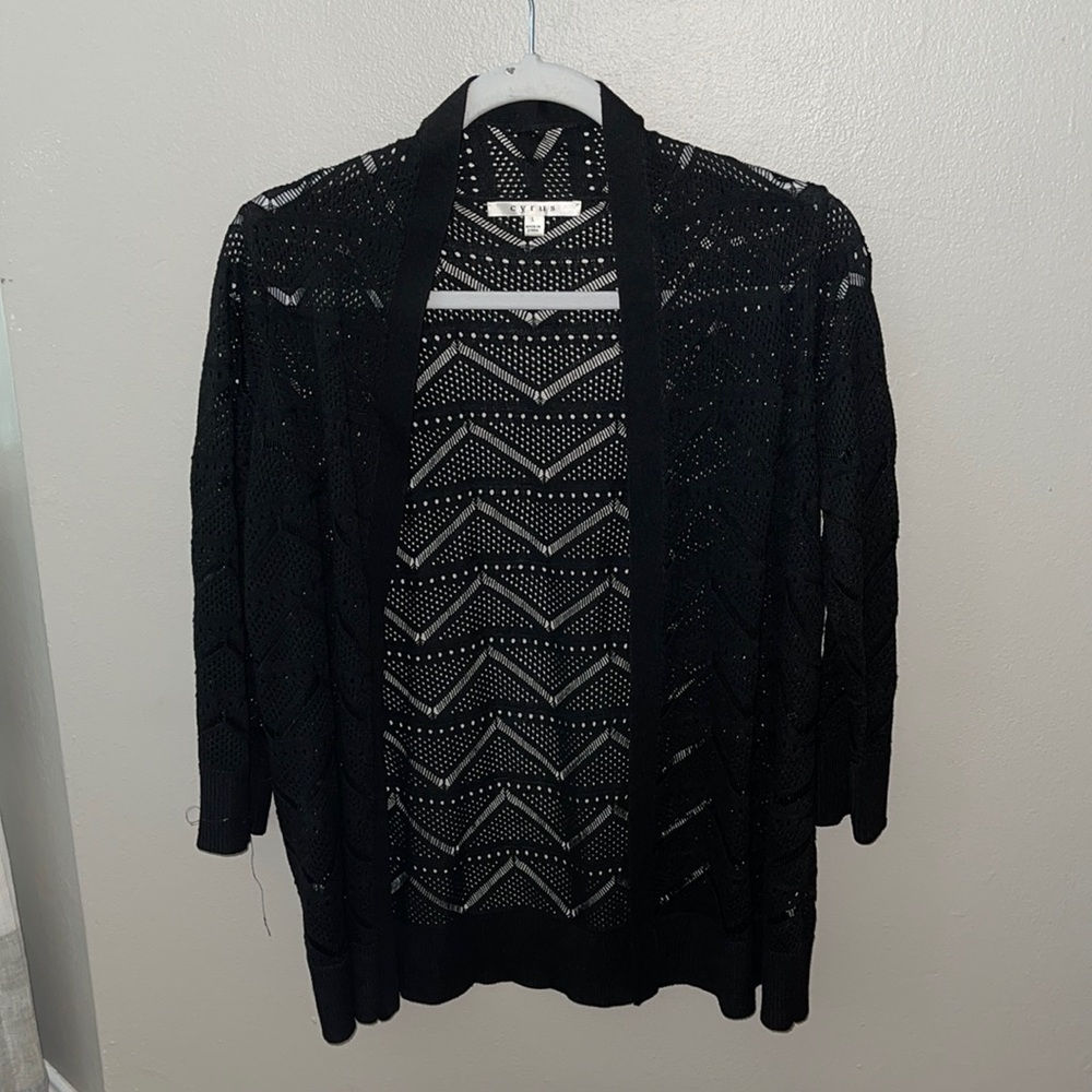 Cyrus Black Cardigan